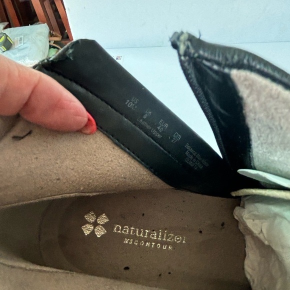 Naturalizer New Quineta  Leather Wedge Booties - Picture 7 of 9